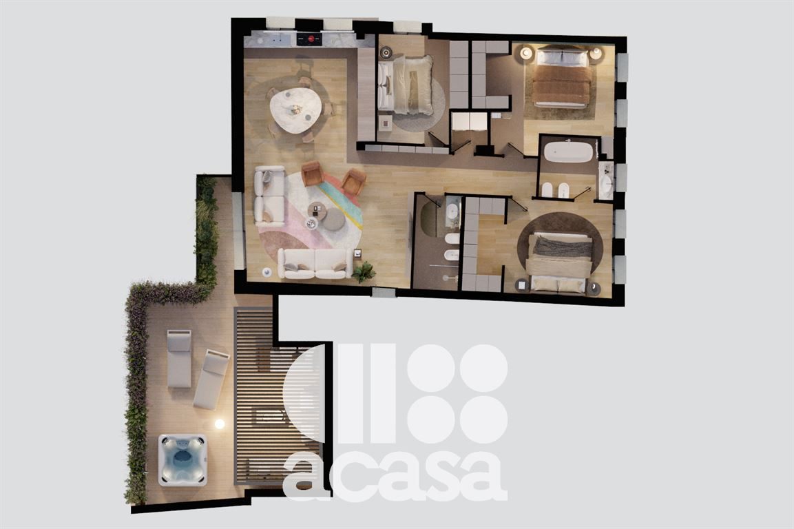 ATTICO - “LE DIMORE DEL PORTO” Nuovo complesso residenziale esclusivo nel centro storico di Cesenatico